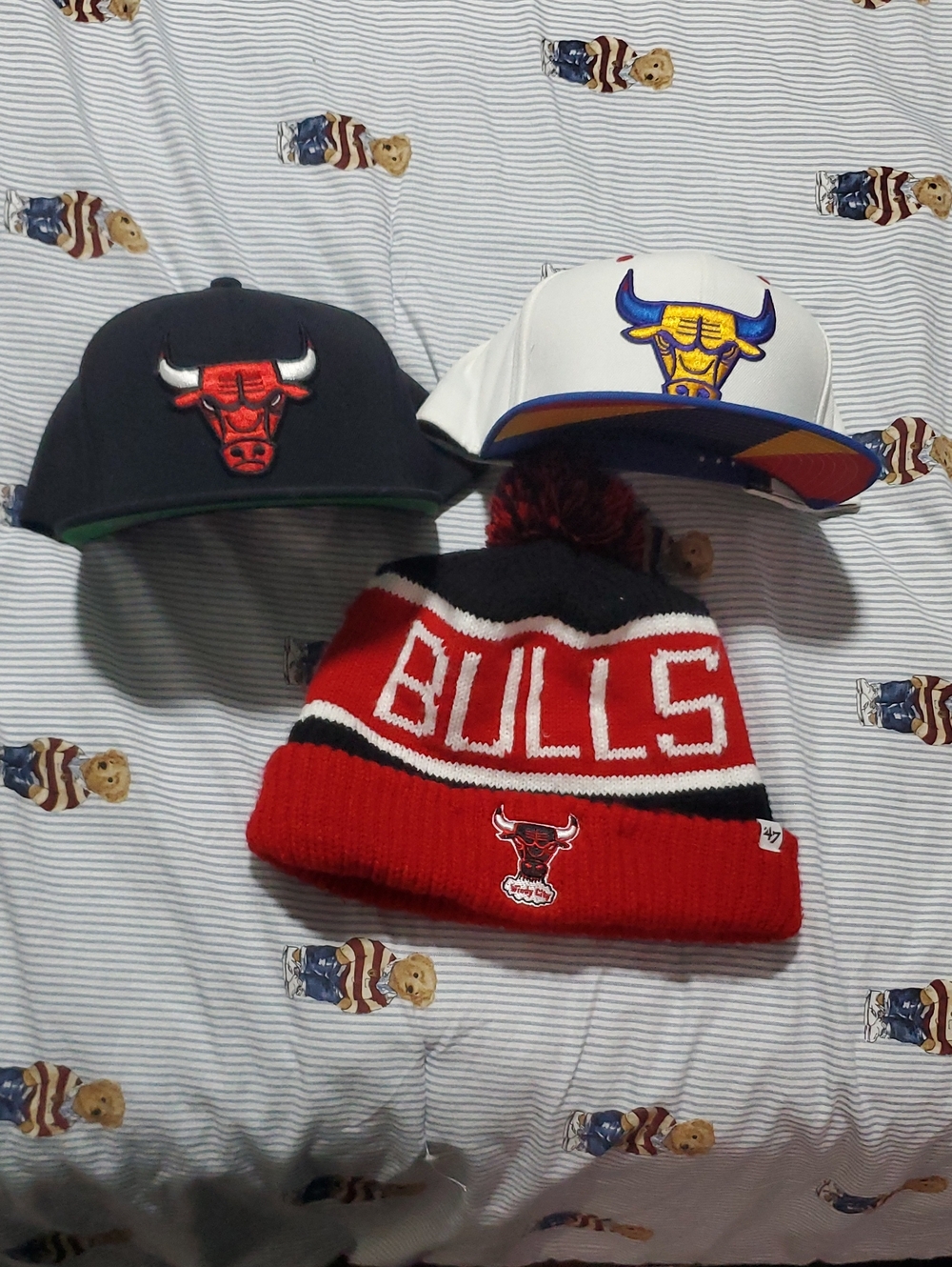 Chicago Bulls Hat Set
